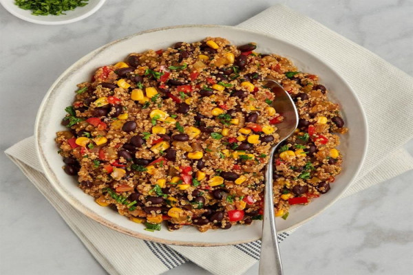 Quinoa and Black Beans