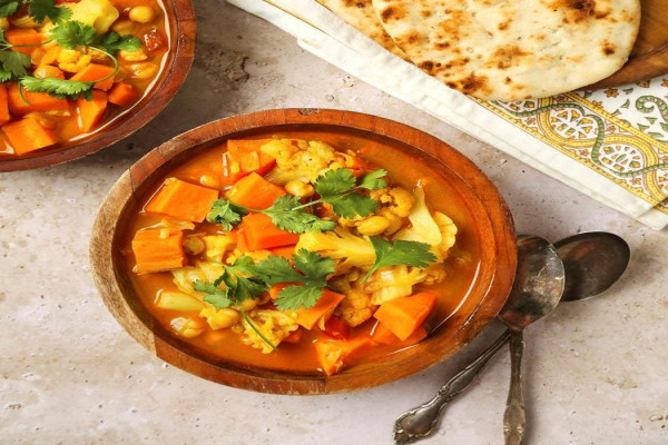 Slow Cooker Vegetable Curry