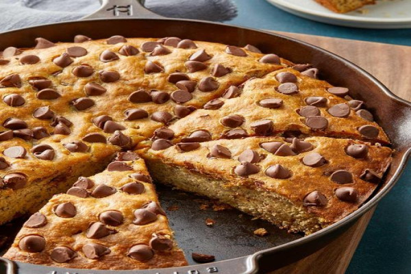 Cast Iron Banana Bread