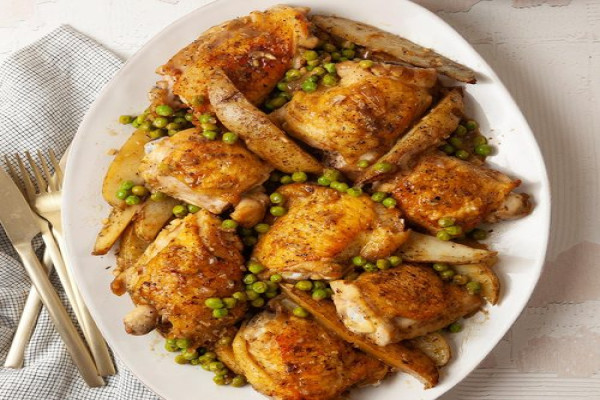 Chicken Vesuvio