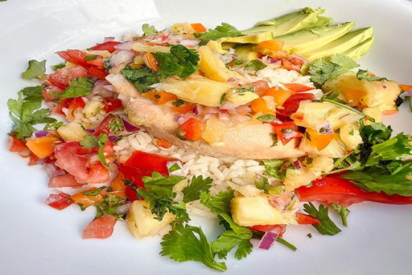 Pineapple Salsa Chicken