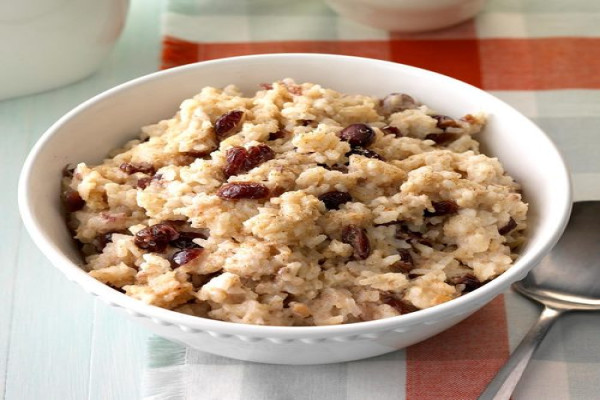Pressure Cooker Cherry & Spice Rice Pudding