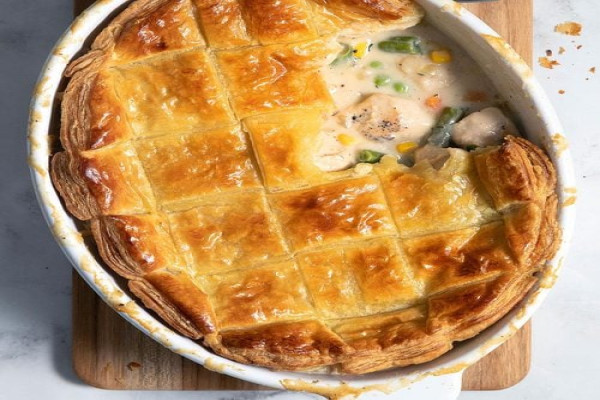 Puff Pastry Chicken Pie