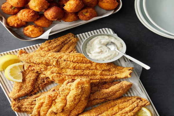 Catfish and Hush Puppies