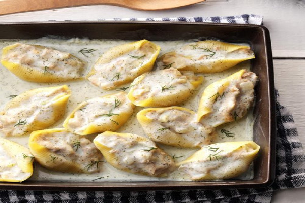 Tuna Filled Shells