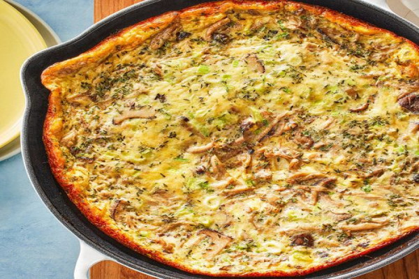 Wild Mushroom Frittata