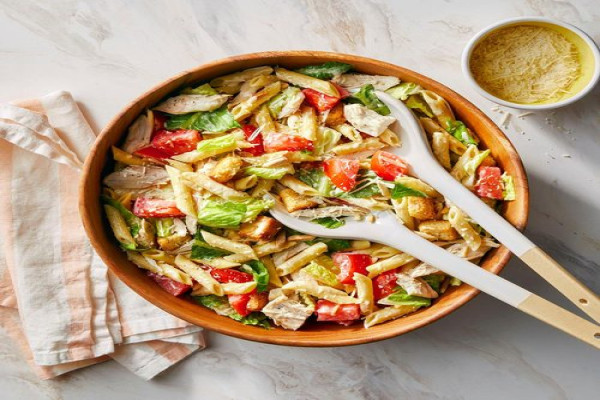 Chicken Caesar Pasta Salad