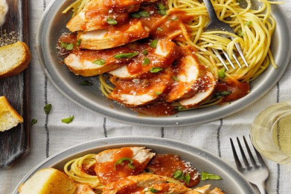 Slow Cooked Italian Chicken