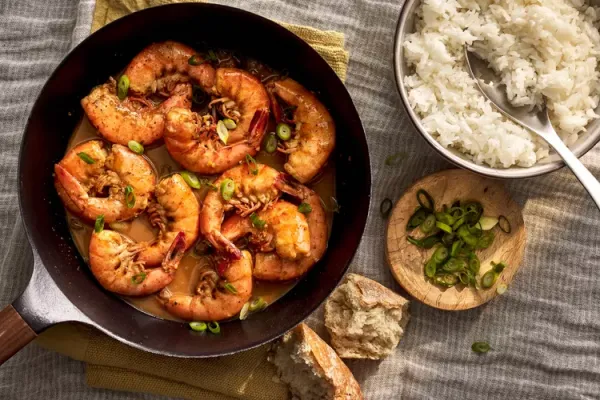 Filipino New Orleans BBQ Shrimp