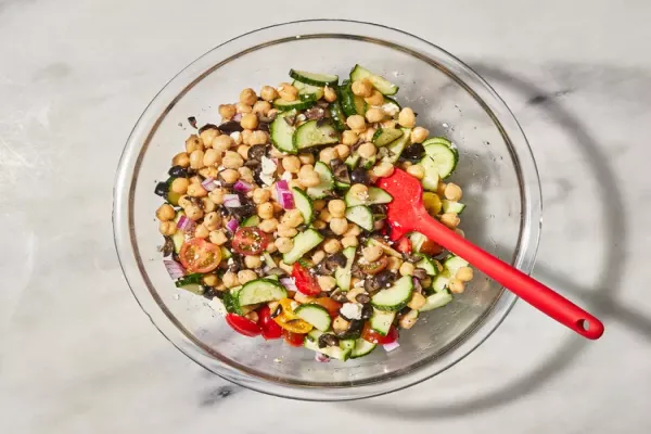 Greek Garbanzo Bean Salad