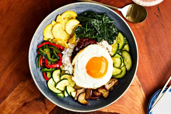 Summer Vegetable Bibimbap