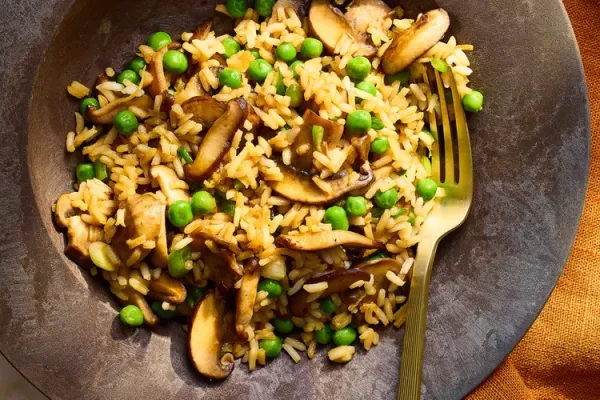 Mushroom Fried Rice