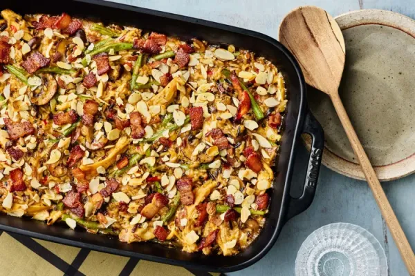 Chicken Amandine Casserole