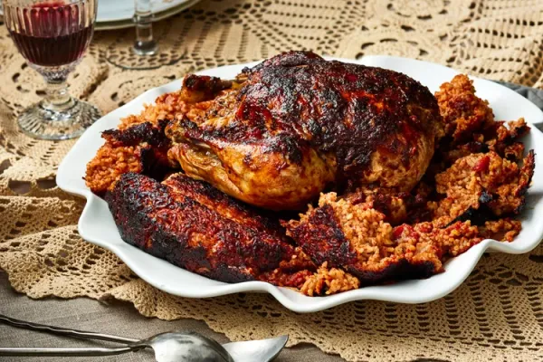 Tebit (Chicken Baked in Rice)