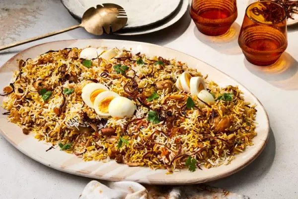 Madhur Jaffrey's Chicken Biryani