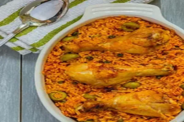 Arroz con Pollo (Puerto Rican Rice with Chicken)