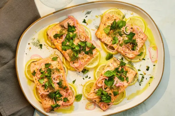 Lemon Pepper Salmon