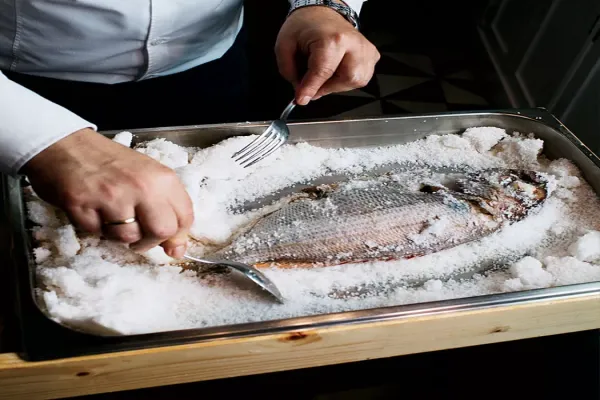 Salt Baked Fish
