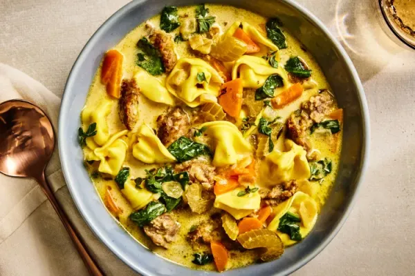 Sausage Tortellini Soup