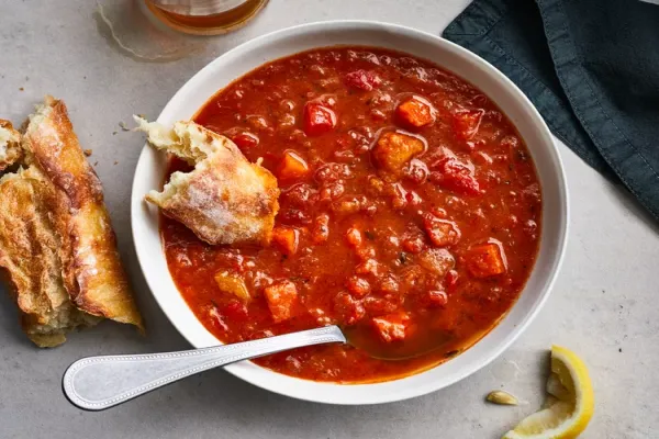 Miso-Roasted Vegetable Soup