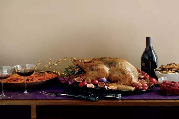 Herb-Roasted Turkey with Gravy