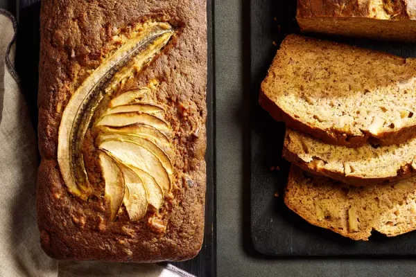 Mom Banana Apple Bread