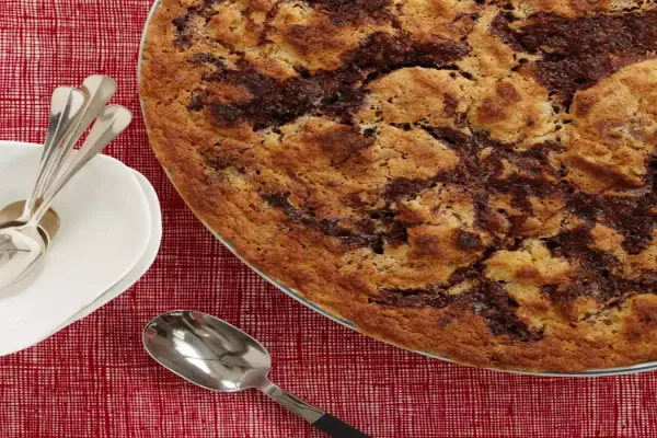 Banana Brioche Bread Pudding
