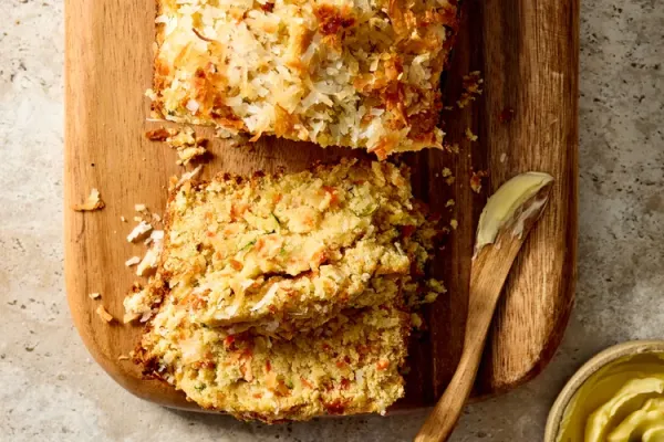 Carrot, Coconut and Zucchini Bread