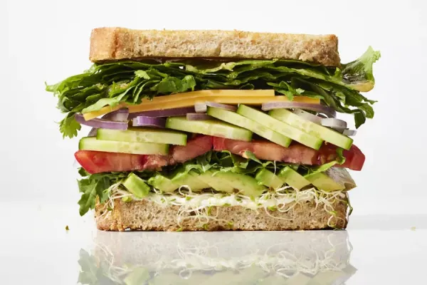 Triple-A Veggie Sandwich