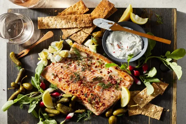 Smoked Fish Brunch Board