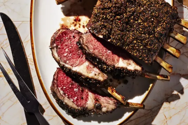 Spice Crusted Rack of Lamb