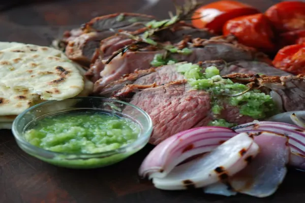 Grilled Leg of Lamb, Mexican Style
