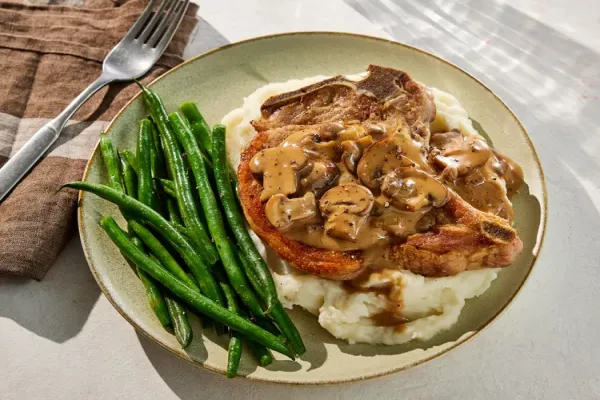 Mushroom Pork Chops