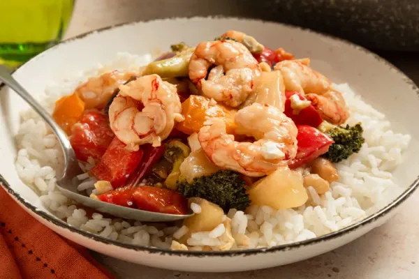 Pineapple Shrimp Stir Fry