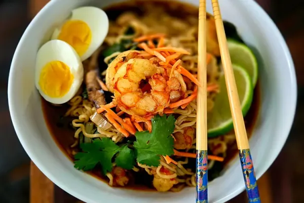 Lime Chili Shrimp Ramen