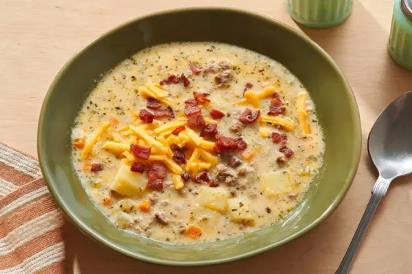 Bacon Cheeseburger Soup