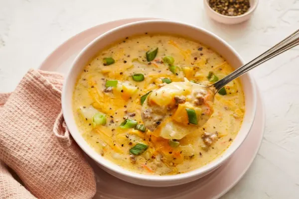 Cheeseburger Soup